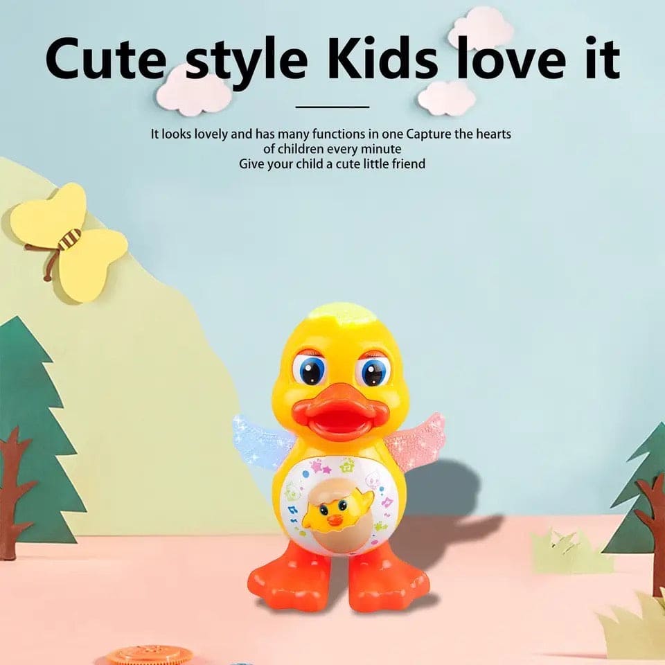 Cute Dancing Duck, Baby Musical Duck Toy, Musical Flashing Duck Doll