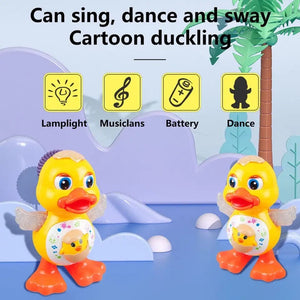 Cute Dancing Duck, Baby Musical Duck Toy, Musical Flashing Duck Doll