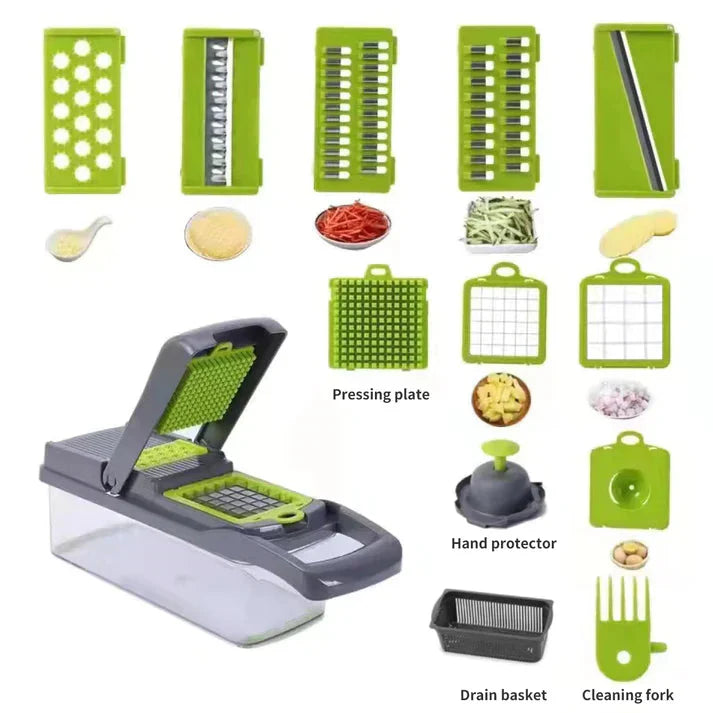 12 in 1 Multifunctional Vegetable Slicer Cutter