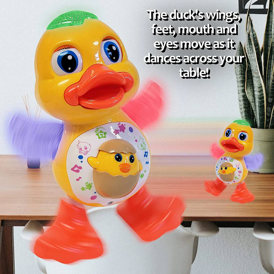 Cute Dancing Duck, Baby Musical Duck Toy, Musical Flashing Duck Doll