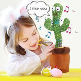 Dancing Cactus Toy  Rechargeable  with Music, Singing, Talking, Lightning, Wriggle- Funny talk back toy For Kids-  High Quality