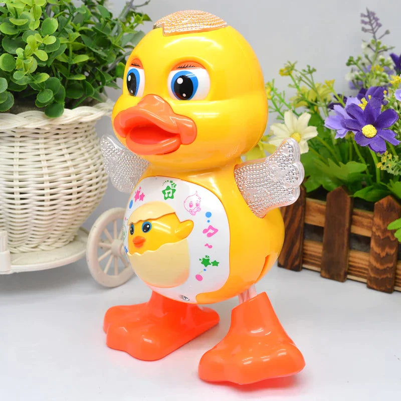 Cute Dancing Duck, Baby Musical Duck Toy, Musical Flashing Duck Doll