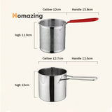 Deep Frying Pot Stainless Steel