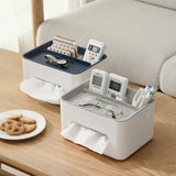 ECOCO Versatile Desktop Tissue Box, Stylish Tissue Case