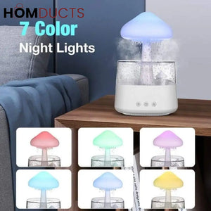 Rain Cloud Humidifier With Light