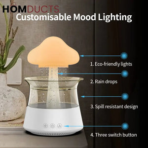 Rain Cloud Humidifier With Light