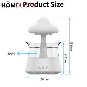 Rain Cloud Humidifier With Light