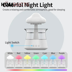 Rain Cloud Humidifier With Light